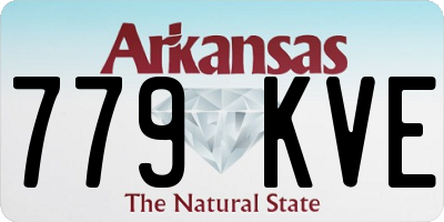AR license plate 779KVE