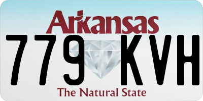 AR license plate 779KVH