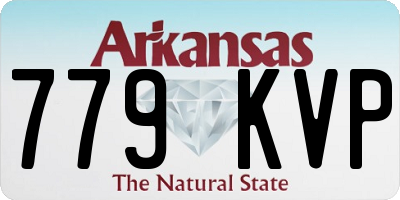 AR license plate 779KVP