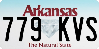 AR license plate 779KVS