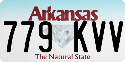 AR license plate 779KVV