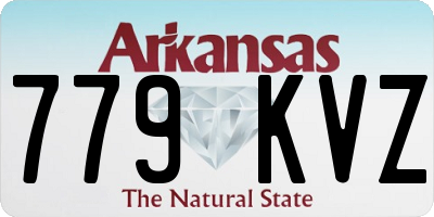 AR license plate 779KVZ