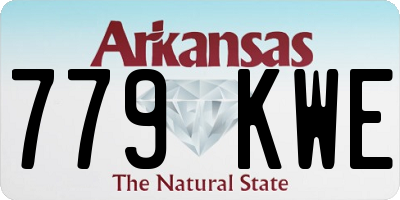 AR license plate 779KWE