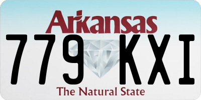 AR license plate 779KXI