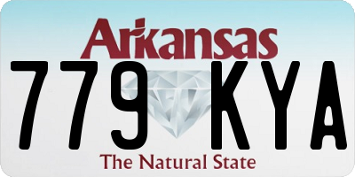 AR license plate 779KYA