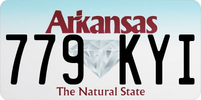 AR license plate 779KYI