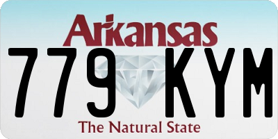 AR license plate 779KYM