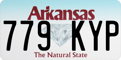 AR license plate 779KYP