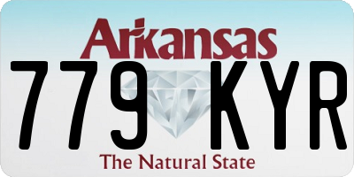 AR license plate 779KYR