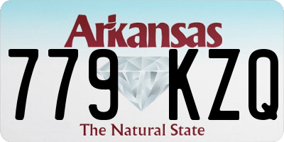 AR license plate 779KZQ