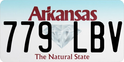 AR license plate 779LBV