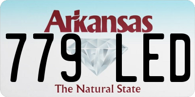 AR license plate 779LED