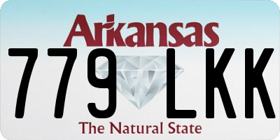 AR license plate 779LKK