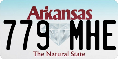 AR license plate 779MHE