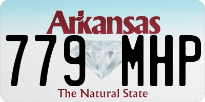 AR license plate 779MHP
