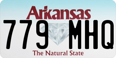 AR license plate 779MHQ