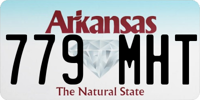 AR license plate 779MHT