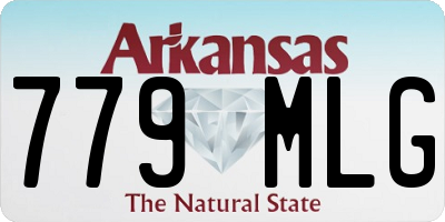 AR license plate 779MLG