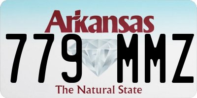 AR license plate 779MMZ