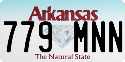 AR license plate 779MNN
