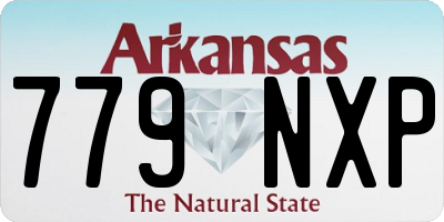 AR license plate 779NXP