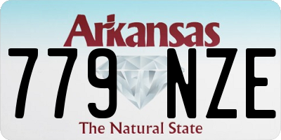 AR license plate 779NZE