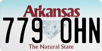AR license plate 779OHN