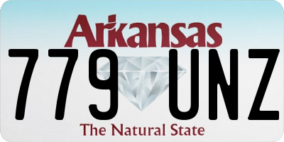 AR license plate 779UNZ