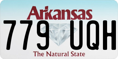 AR license plate 779UQH