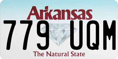 AR license plate 779UQM