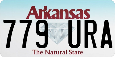 AR license plate 779URA