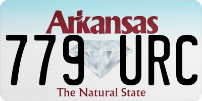 AR license plate 779URC