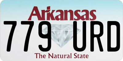 AR license plate 779URD
