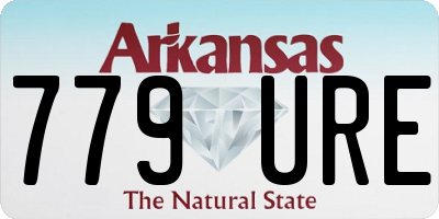 AR license plate 779URE