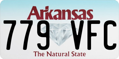 AR license plate 779VFC