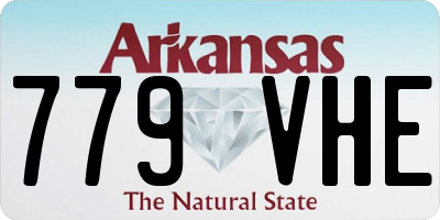 AR license plate 779VHE