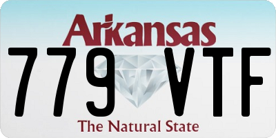 AR license plate 779VTF