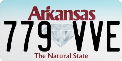 AR license plate 779VVE