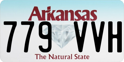 AR license plate 779VVH