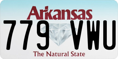 AR license plate 779VWU