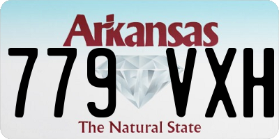 AR license plate 779VXH
