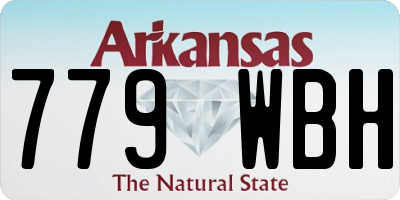 AR license plate 779WBH