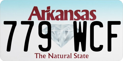 AR license plate 779WCF
