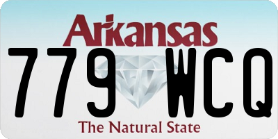 AR license plate 779WCQ