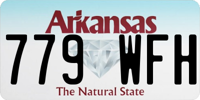 AR license plate 779WFH