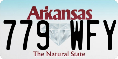 AR license plate 779WFY