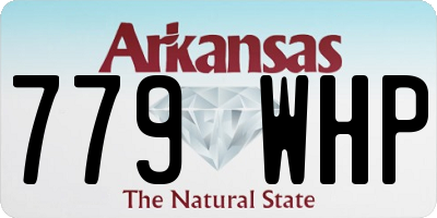 AR license plate 779WHP