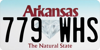 AR license plate 779WHS