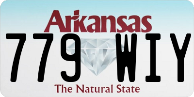 AR license plate 779WIY