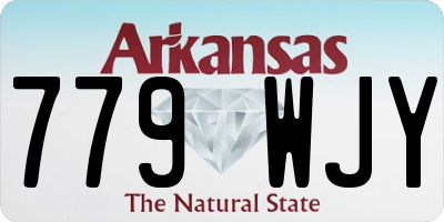 AR license plate 779WJY
